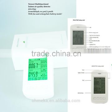 Outdoor or indoor didital data logger portable HCHO formaldehyde tvoc monitor