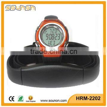 Heart Rate Monitor watches Running Cycling Waterproof sport watches with chest strap