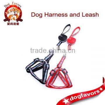 Spot wholesale new reflective nylon scouring bones Harness large 1.5 * 120cm