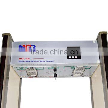 18 Zones Weather-proof Archway Metal Detector With 0-99 Adjustable Sensitivity photo-2