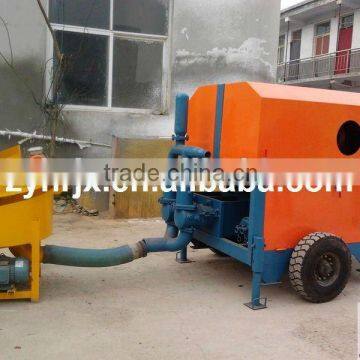 High efficiency cement mortar conveying pump