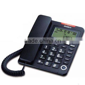 Uniden AS7408 - Big Button & Display, Message Waiting Lamp, Speakerphone work without battery Corded Phone