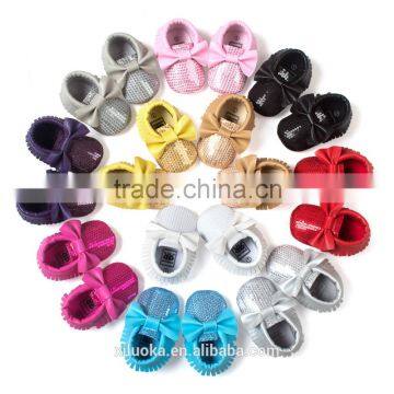 Colorful sequins baby bling bling shoes paillettes upper material genuine leather shoes                        
                                                                                Supplier's Choice