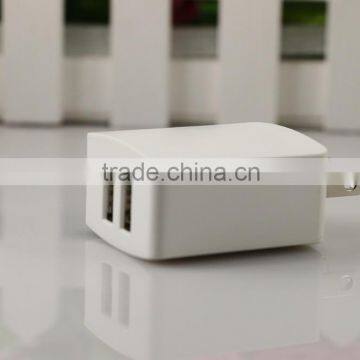 Dual USB 2.1A Wall Charger,mobile Phone 2 USB 2.1A Travel Charger for IPad photo-5