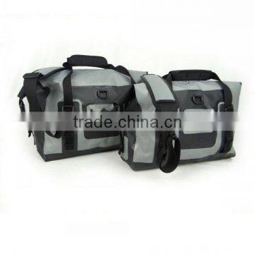 fashion plain tarpaulin waterproof duffel bags for travelling,shopping