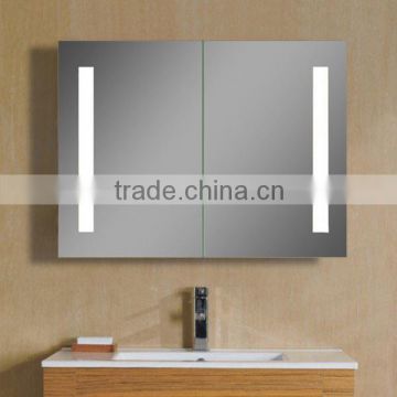 2013 china wall mounted LED bathroom mirror cabinet