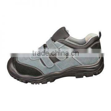 OTS 865 Grey Leather Steel Toe Safety Shoes