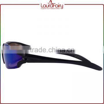 Laura Fairy Italian Brand Name Windproof Cycling Half-Rim Black Temples Running Sunglasses