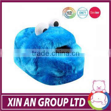 Super soft material wholesale stuffed hot sale plush animal slipper