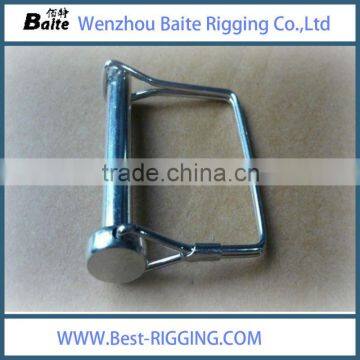 Zinc Plated & Nickel Plaed Square Shape Linch Quick Pin Hitch Pin Clip Single Winded in China Rigging Hardware photo-2