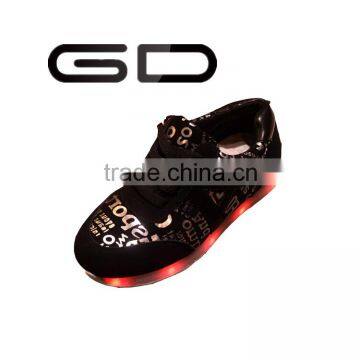 GD four seasons fashion LED shoes usb charge adult sports shoes