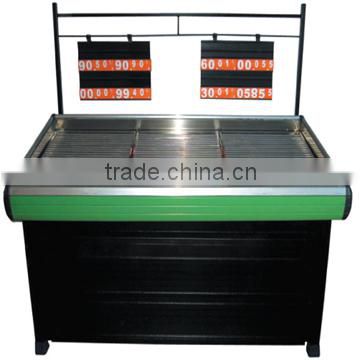 CE certificate Hypermarket fruit vegetable display rack