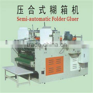 Cardboard Box Four Six Corner Corrugated Box Folder Gluer Machine