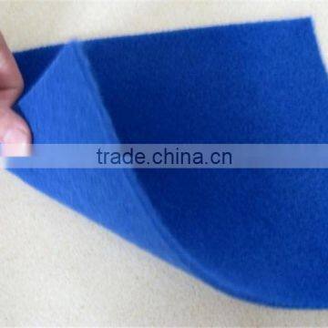 100% polyester nonwoven needle punched plain carpet with resin backing