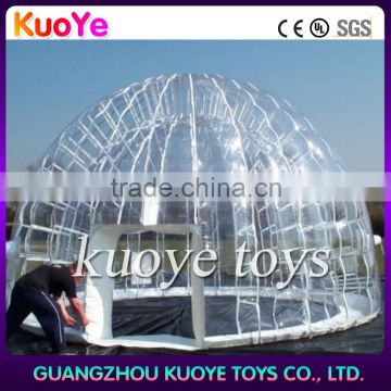 inflatable clear tent,inflatable clear dome tent,inflatable clear bubble tent