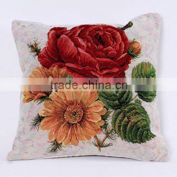 Facy Woven jacquard decorative tapestry cushion