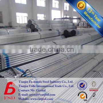 galvanized round steel,pre gi tube for greenhouse