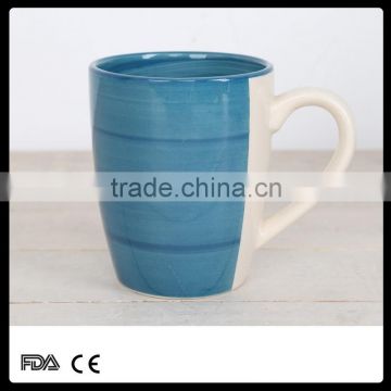 hot sale hand printed stoneware certamic mug