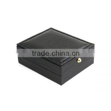 Wholesale Mens Black Leather Jewelry Box photo-3