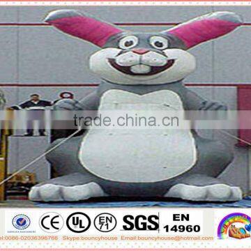 Popular sale giant inflatable rabbit for outdoor advertising