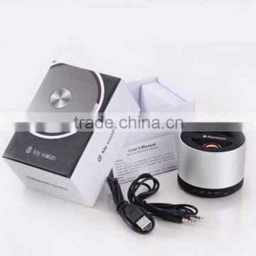 2015 hot stereo mini portable bluetooth wireless speaker also can used as portable laptop mini speaker