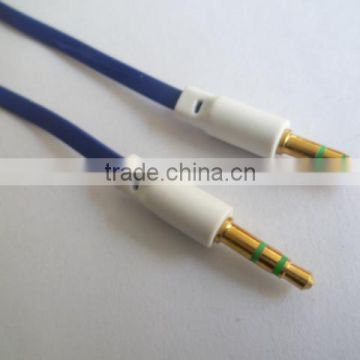 Dark blue DC3.5M -M flat cable