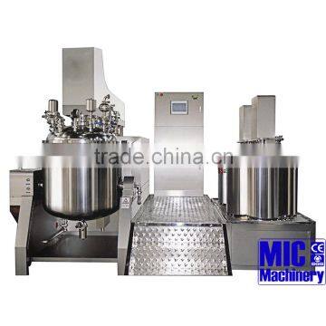 MIC- 250L cheap peanut butter vacumm mixer with 250L oil and water tank with ce
