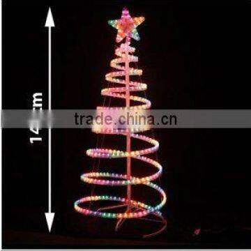 Commercial competitive price led christmas star rope light motif