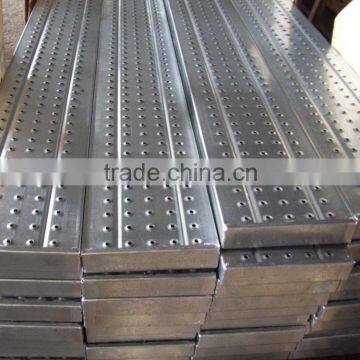 Scaffolding punched steel plank walk board Q235