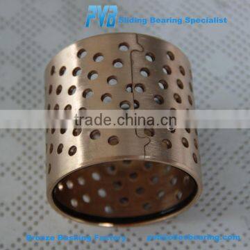 PRM404440 Wrapped CuSn8 Bush,Oil Groove Bronze Bearing,Bronze Cylindrical Bushing photo-5