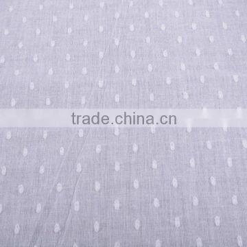 2014 white fashion plain cotton lace fabric for garments