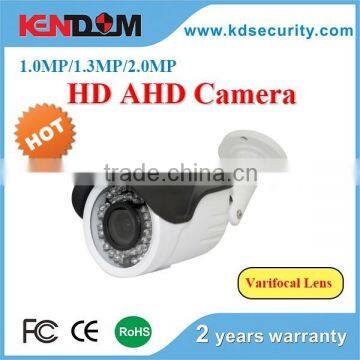 Kendom cctv surveillance system promotional weather proof IR ahd camera with 2.8mm to12mm varifocal lens