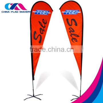 good quality racing teardrop flag for sell