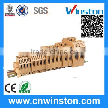 Rail Type Wire Connector PCB Electric Manufaturer Screw Clamp Terminal Block with CE