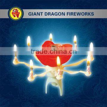 liu yang wholesale cheap price professional manufacture sparkling birthday candle fireworks