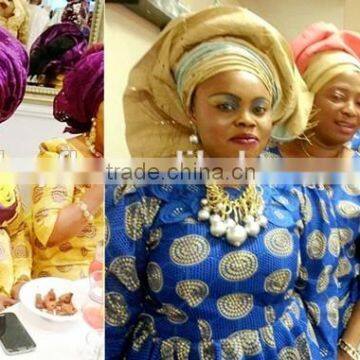 High Quality Wholesale African Lace Fabrics Wedding Dress 2016 Lace photo-6