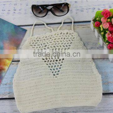 Crochet Hollow Halter Top,Crochet Bikini Top