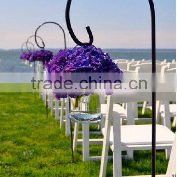 2015 hot sell wrought iron shepherd hook wedding