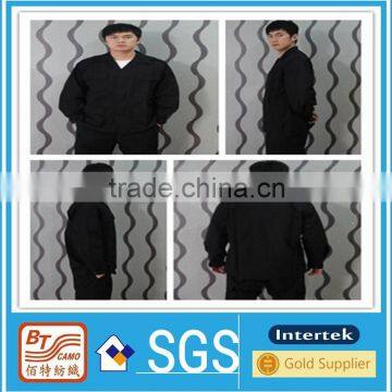 Black Ripstop Fabric Military Uniform