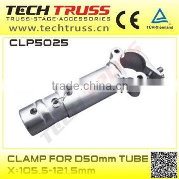 CLP5025 aluminum clamp, aluminum extruded clamp for roof truss system