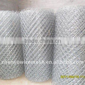 electro galvanized chain link fence wire mesh