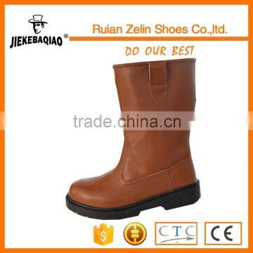 half type no lace 200J steel toecap protection working style rigger and miner boots safety