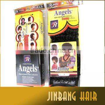 2016 Innovative Private Label 4inch Angels Stunning Rumba Hair Synthetic Afro Kinky Hair Weft photo-6