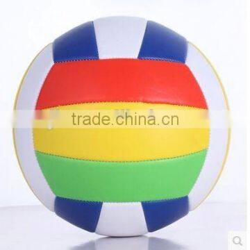 2015 New Design Machine Stitched Pvc Beach Volleyball photo-4