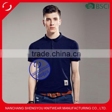 Custom good quality new design applique polo shirts