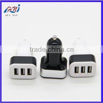 3 Port Aluminum USB Car Charger photo-3