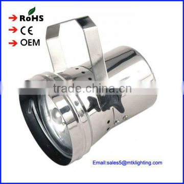 Guang Dong Supplier PAR36 par can light 30W Pin Spot Light Lamp Chrome Party Disco pin spot