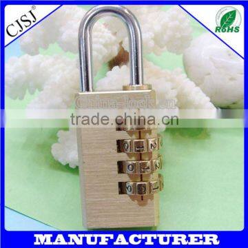 Wholesale Suitcase padlock , brass lock, Luggage Brass Combination Padlock CH-04F                        
                                                Quality Choice