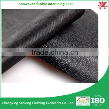 Popular polyester non woven interilning 3030