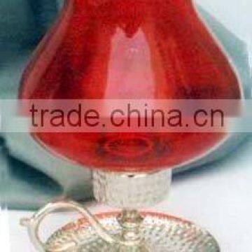 Hurricane candle holder- Glass candle holder